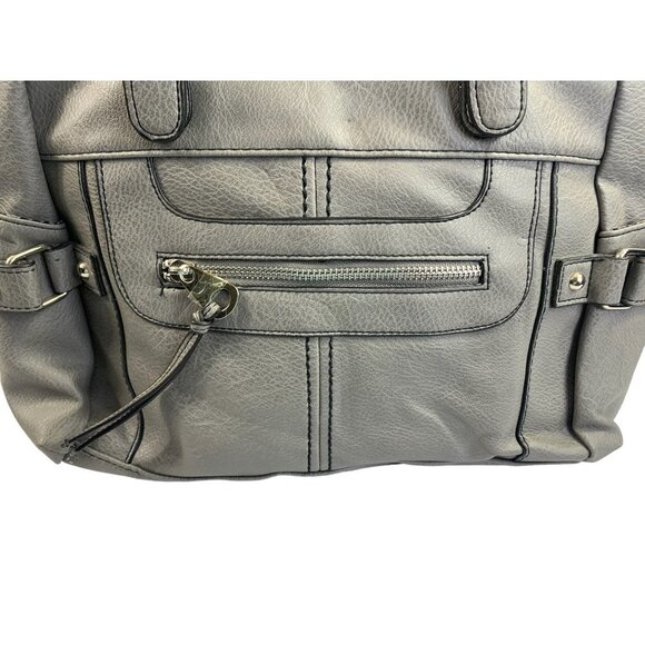 Women's Large Light Grey Purse - Picture 5 of 6